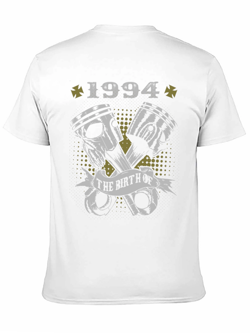 Born in 1994 Black Graphic T-Shirt