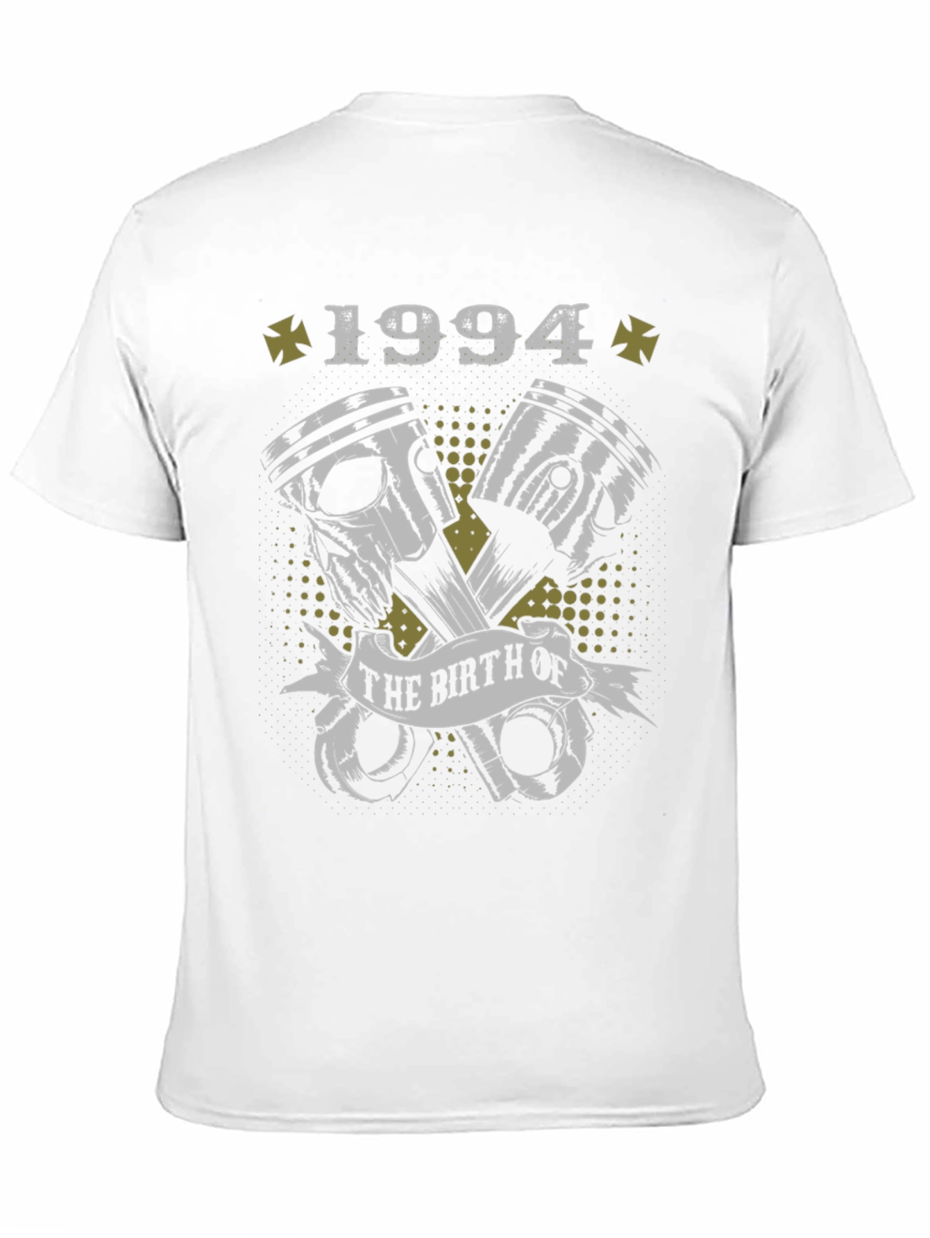 Born in 1994 Black Graphic T-Shirt