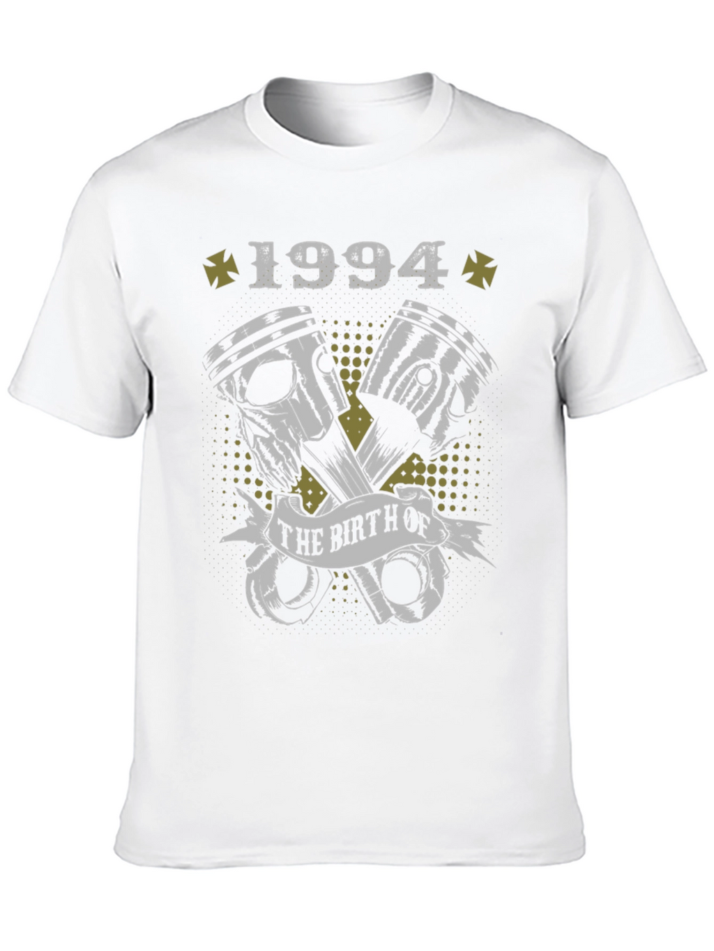 Born in 1994 Black Graphic T-Shirt