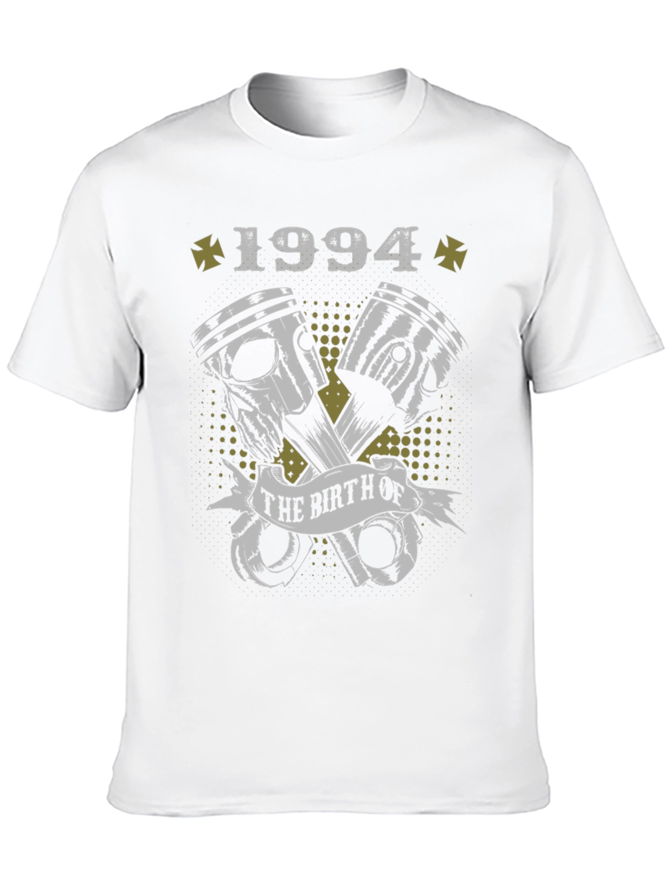 Born in 1994 Black Graphic T-Shirt