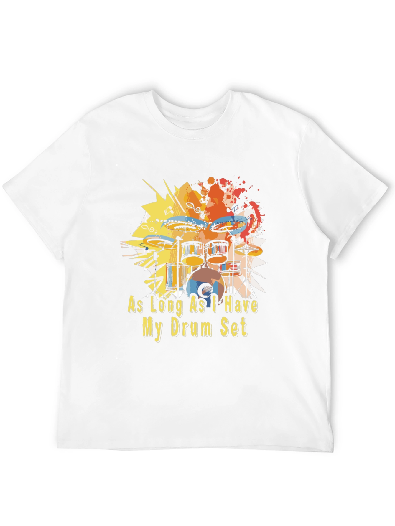 Drum Set T-Shirt - Musician Tee