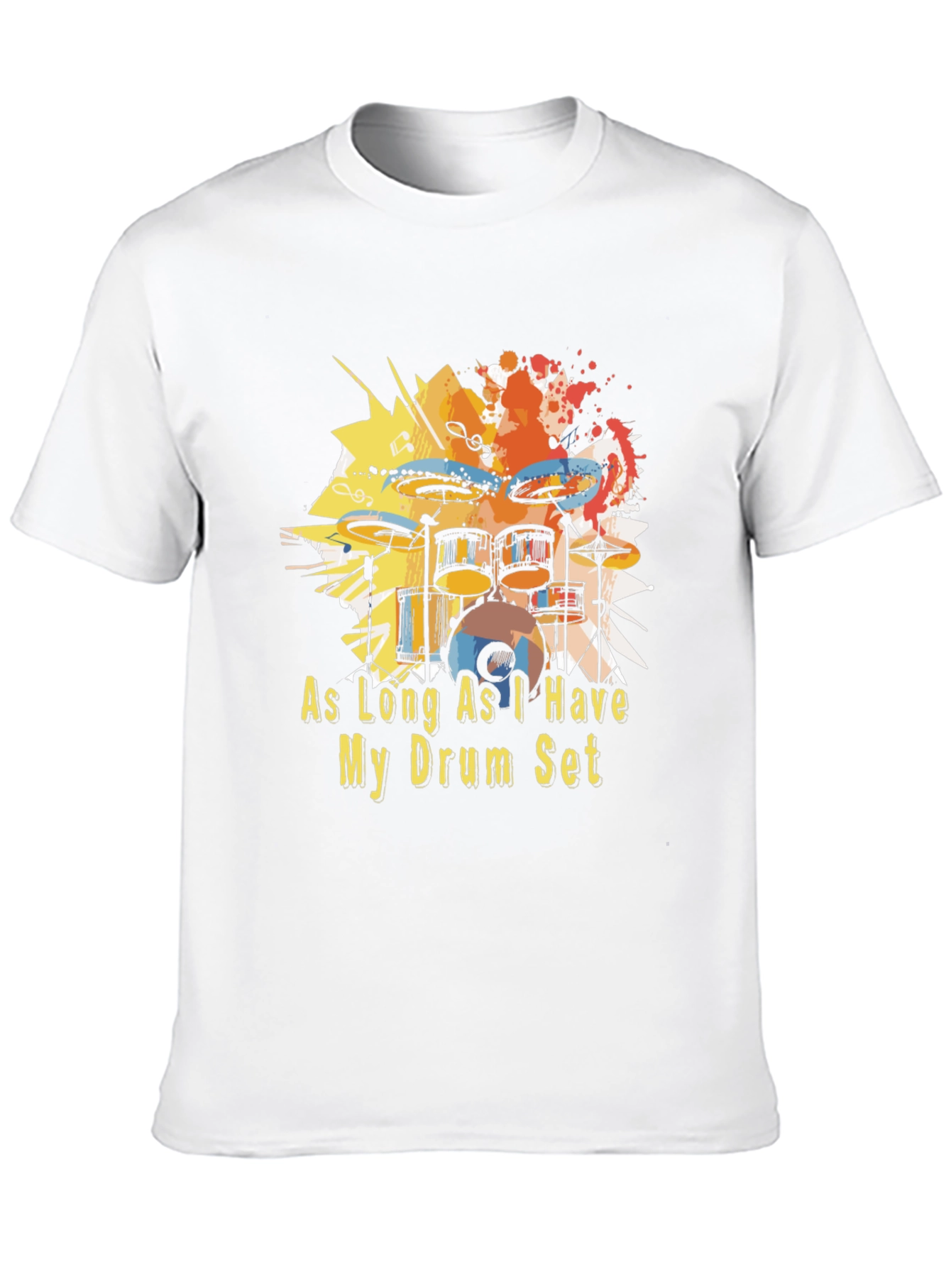 Drum Set T-Shirt - Musician Tee