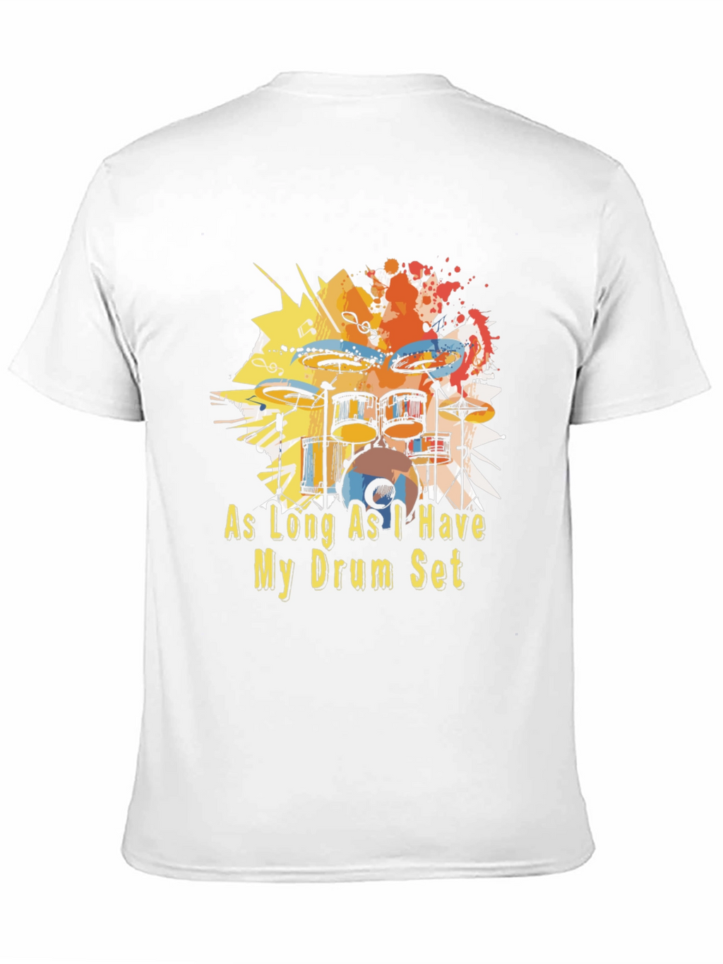 Drum Set T-Shirt - Musician Tee