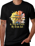 Drum Set T-Shirt - Musician Tee