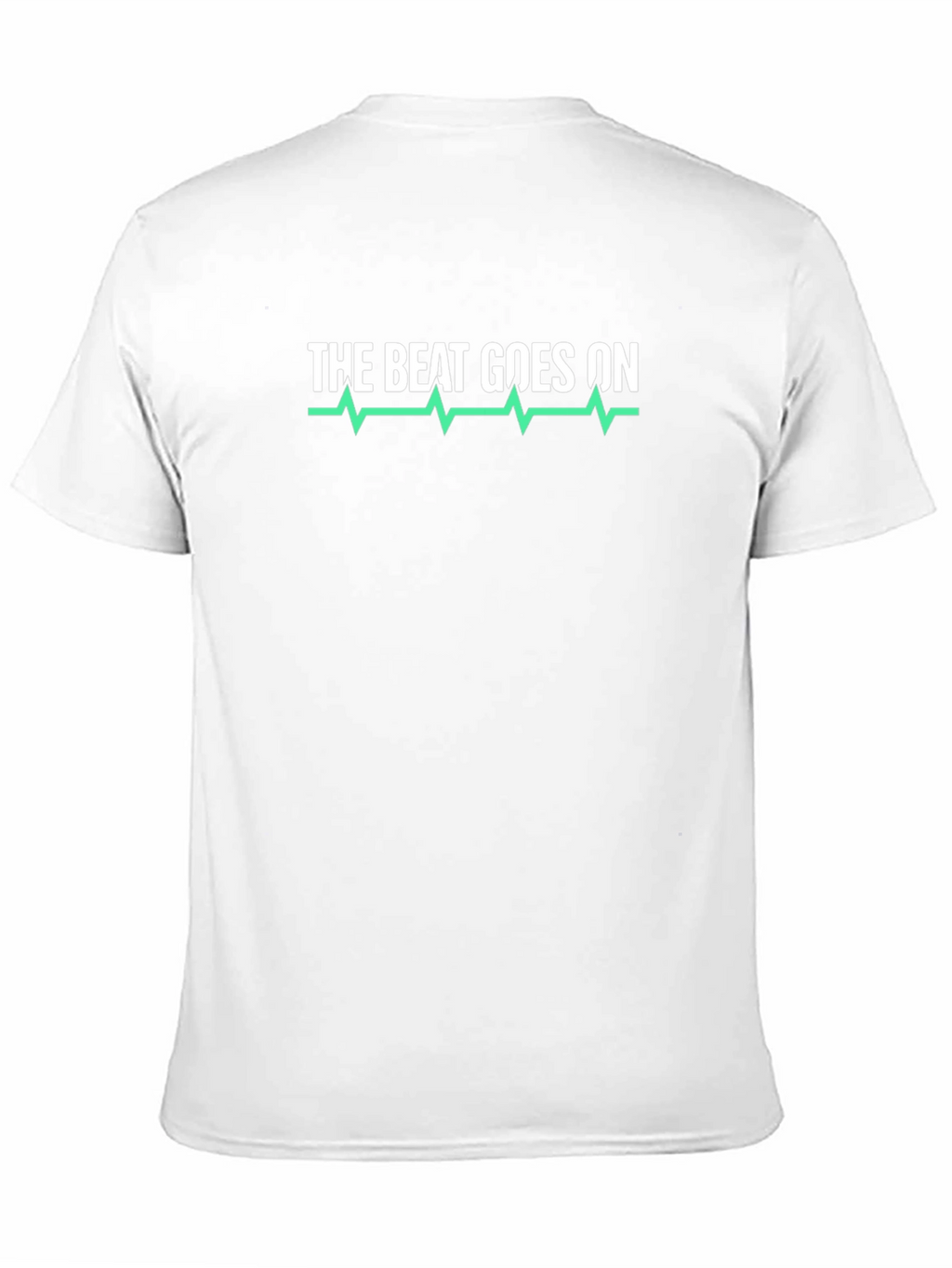 The Beat Goes On T-Shirt - Pulse Graphic Tee