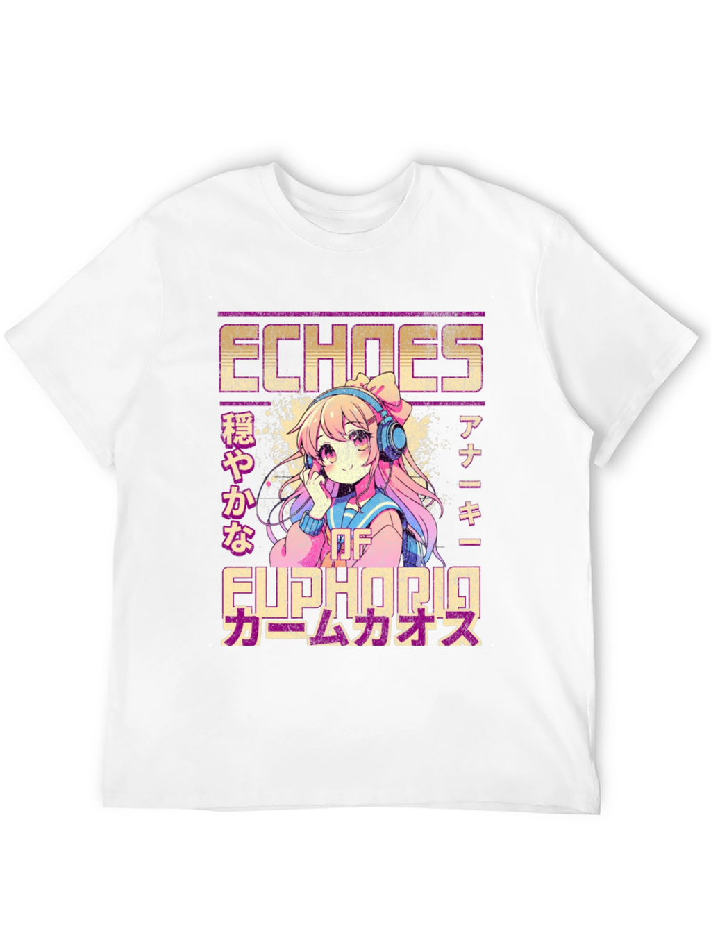Echoes of Euphoria Anime Graphic T-Shirt