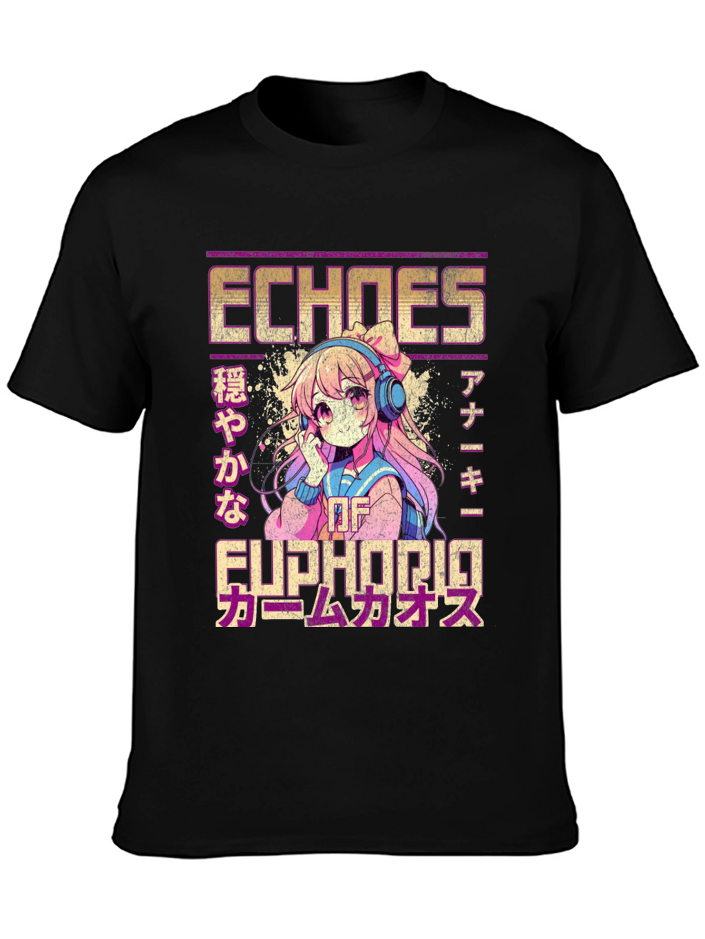 Echoes of Euphoria Anime Graphic T-Shirt