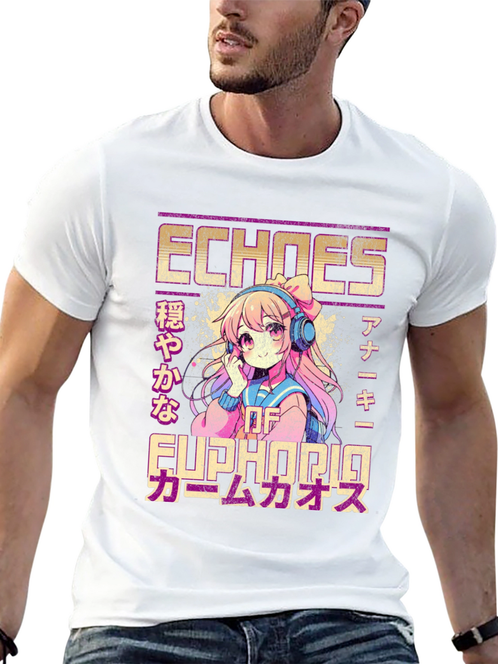 Echoes of Euphoria Anime Graphic T-Shirt