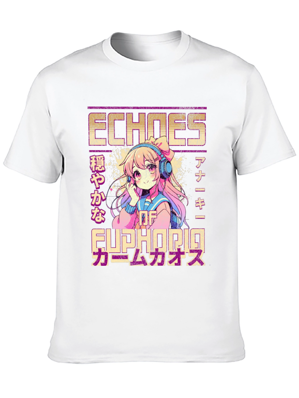 Echoes of Euphoria Anime Graphic T-Shirt