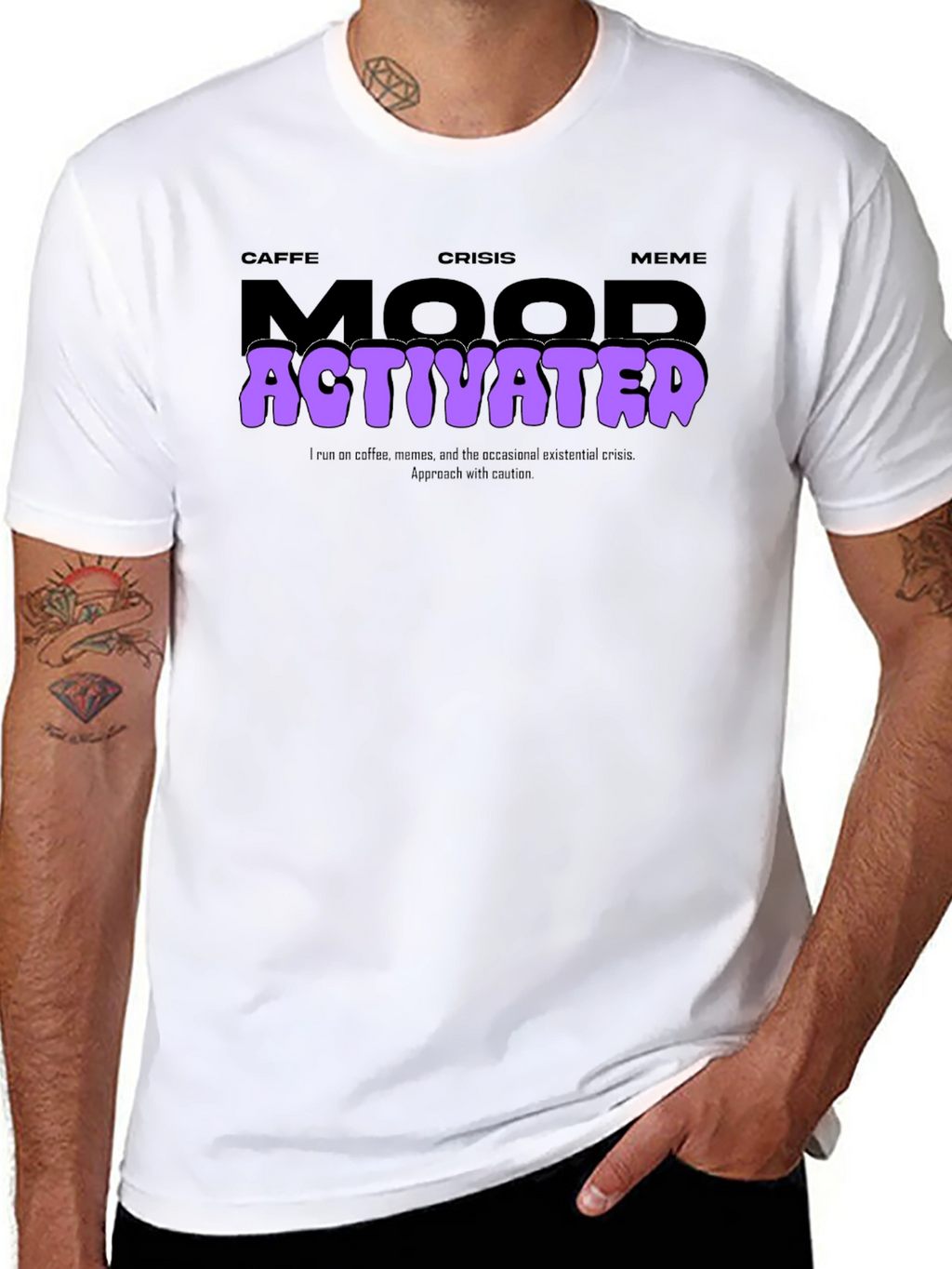 Mood Activated Graphic T-Shirt