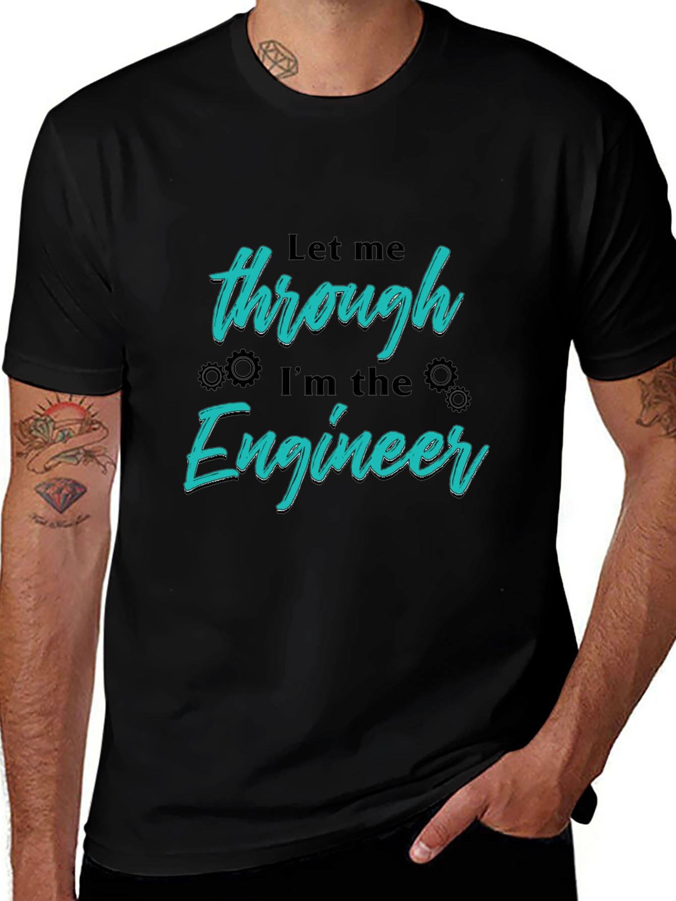 Engineer Graphic T-Shirt - Let Me Through