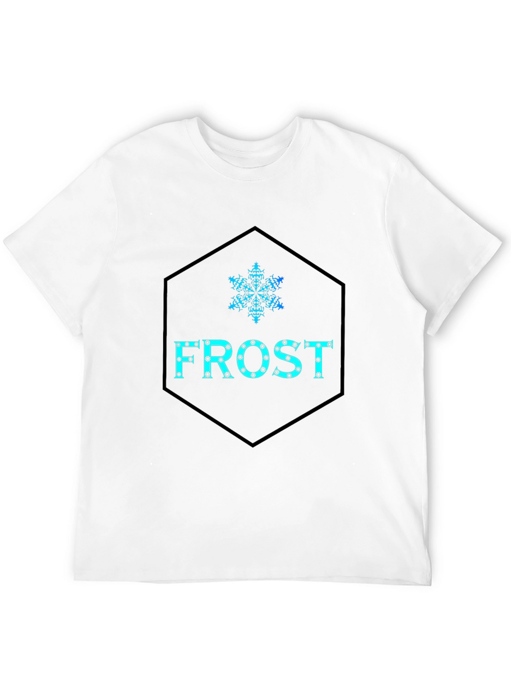 Frost Graphic Tee - Black Cotton Blend