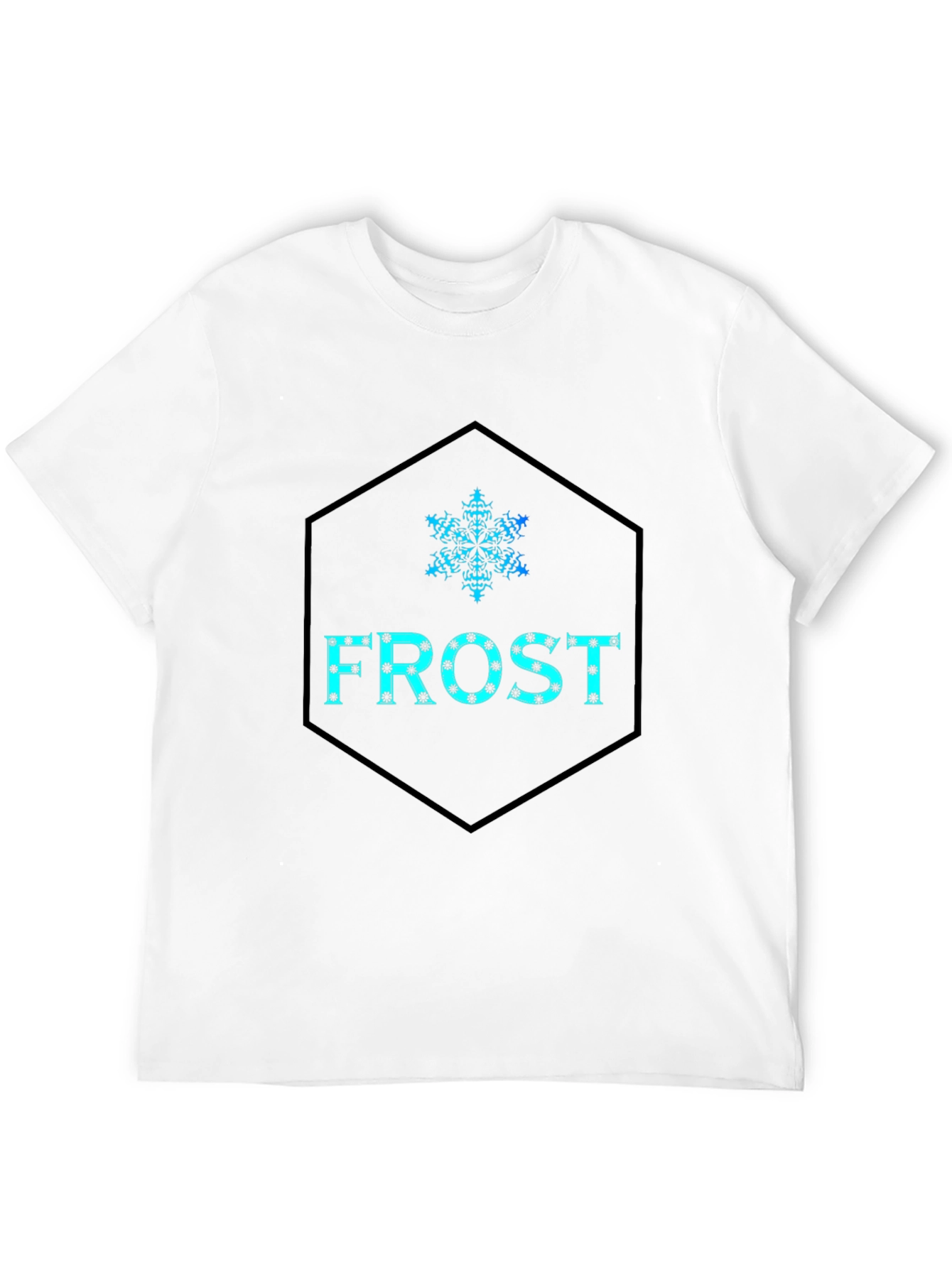 Frost Graphic Tee - Black Cotton Blend