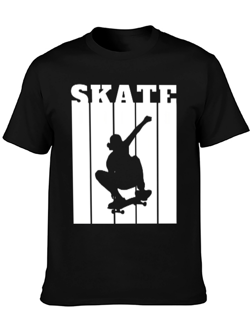 Skateboarding Silhouette Graphic T-Shirt