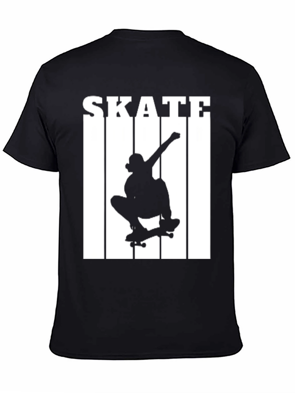 Skateboarding Silhouette Graphic T-Shirt