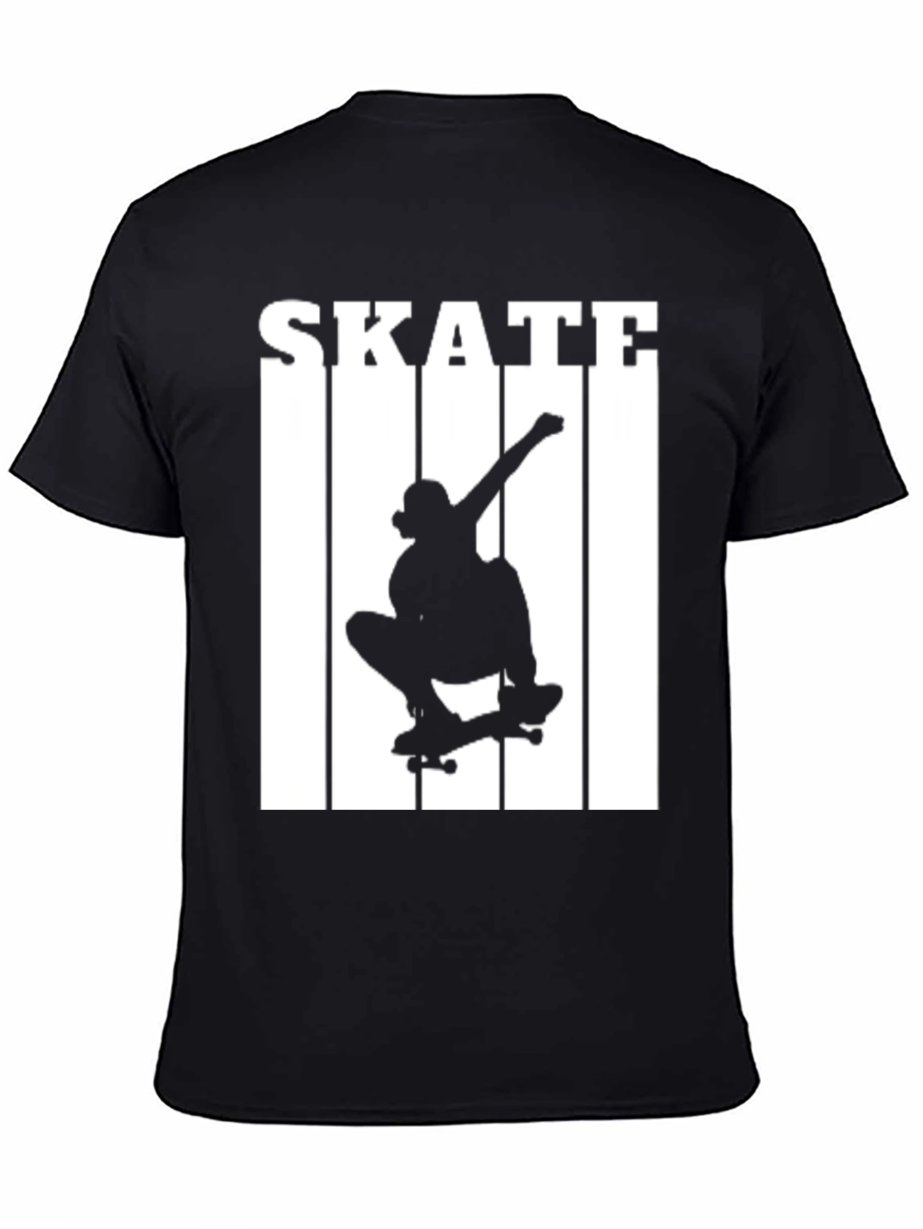 Skateboarding Silhouette Graphic T-Shirt
