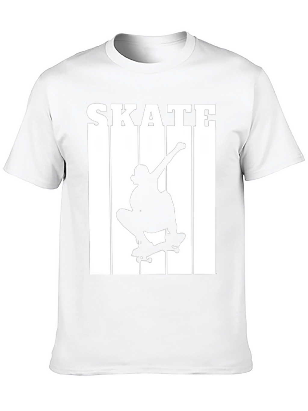 Skateboarding Silhouette Graphic T-Shirt
