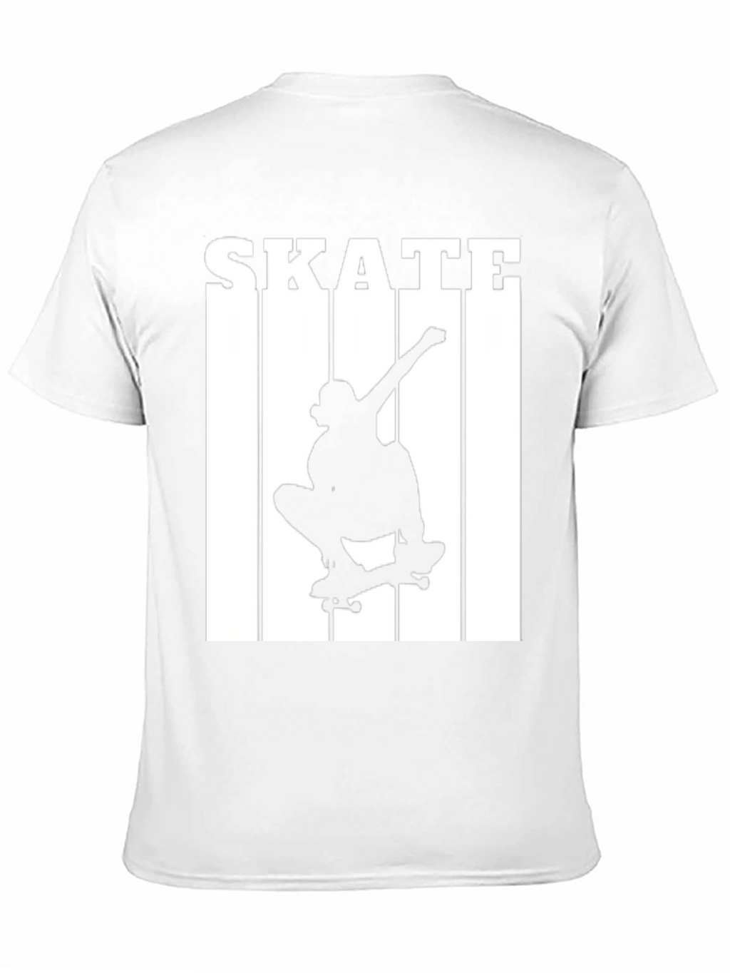 Skateboarding Silhouette Graphic T-Shirt