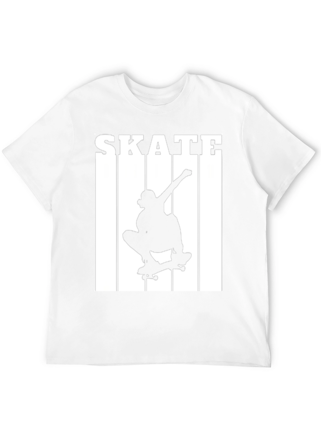 Skateboarding Silhouette Graphic T-Shirt