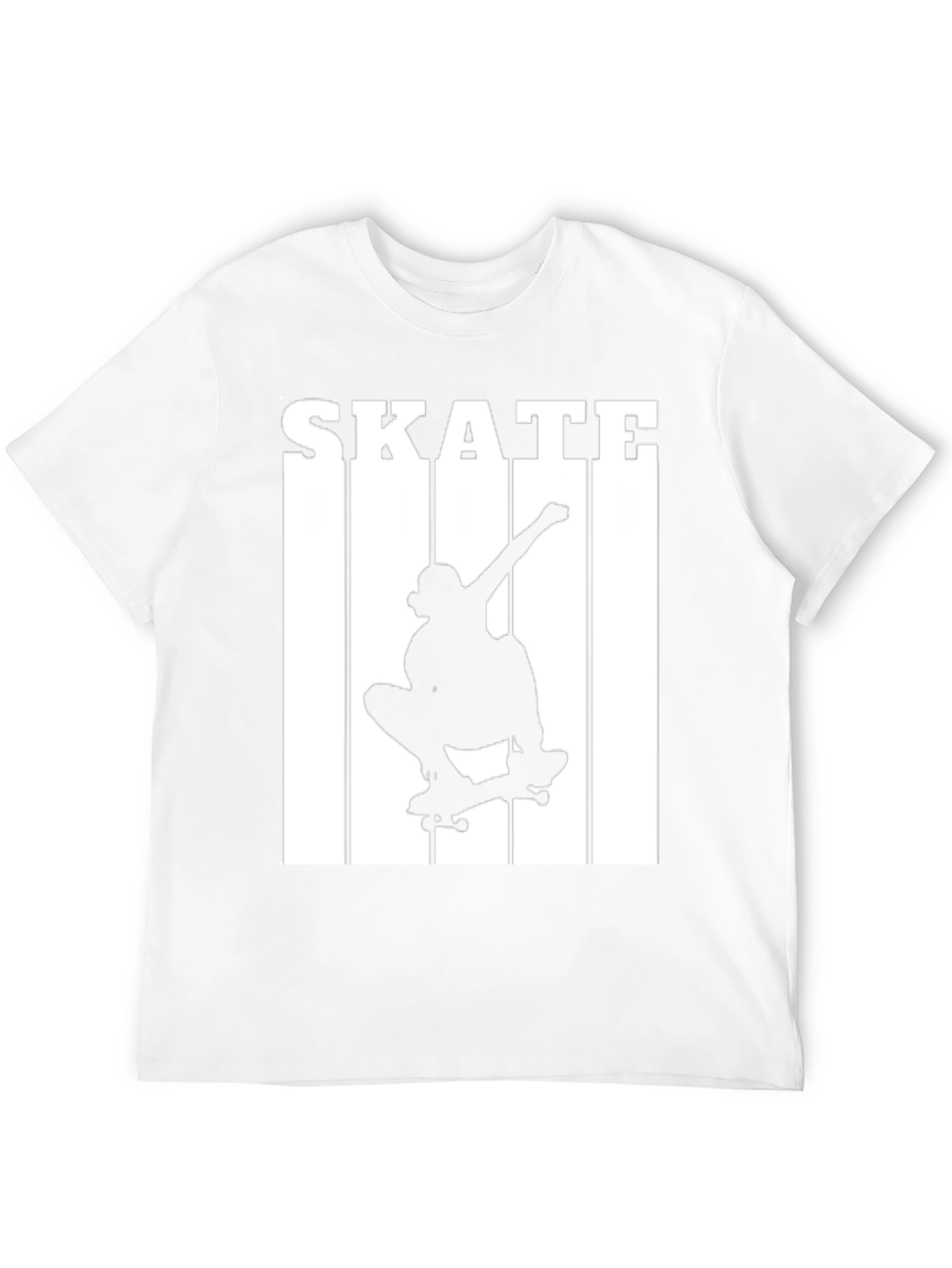 Skateboarding Silhouette Graphic T-Shirt