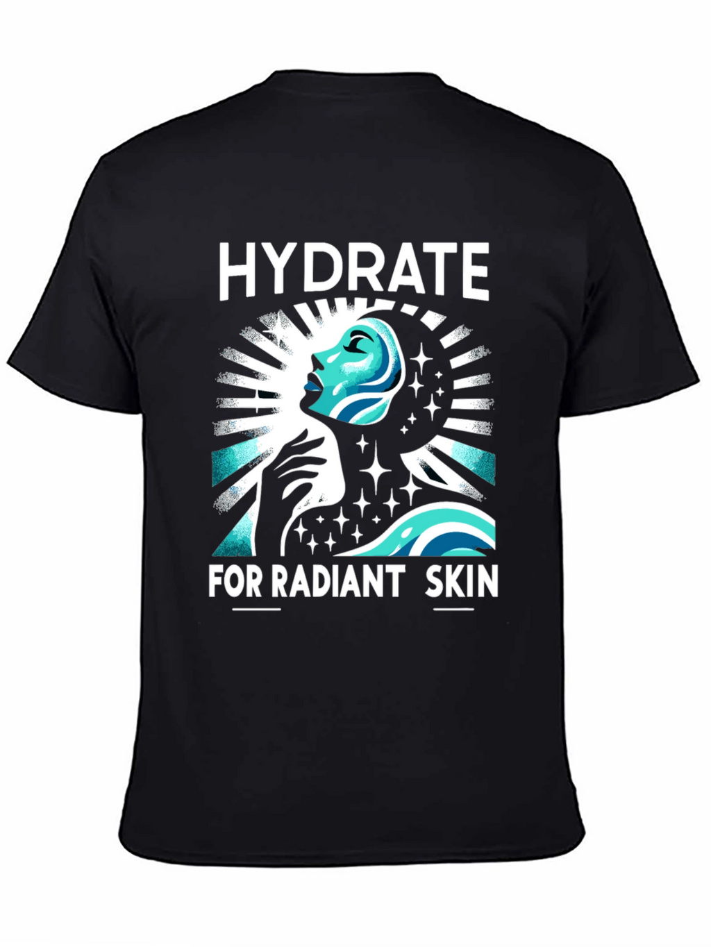 Hydrate for Radiant Skin Graphic T-Shirt