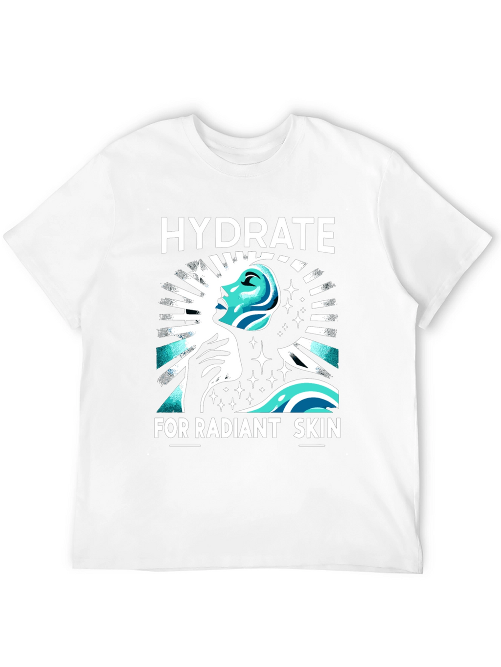 Hydrate for Radiant Skin Graphic T-Shirt