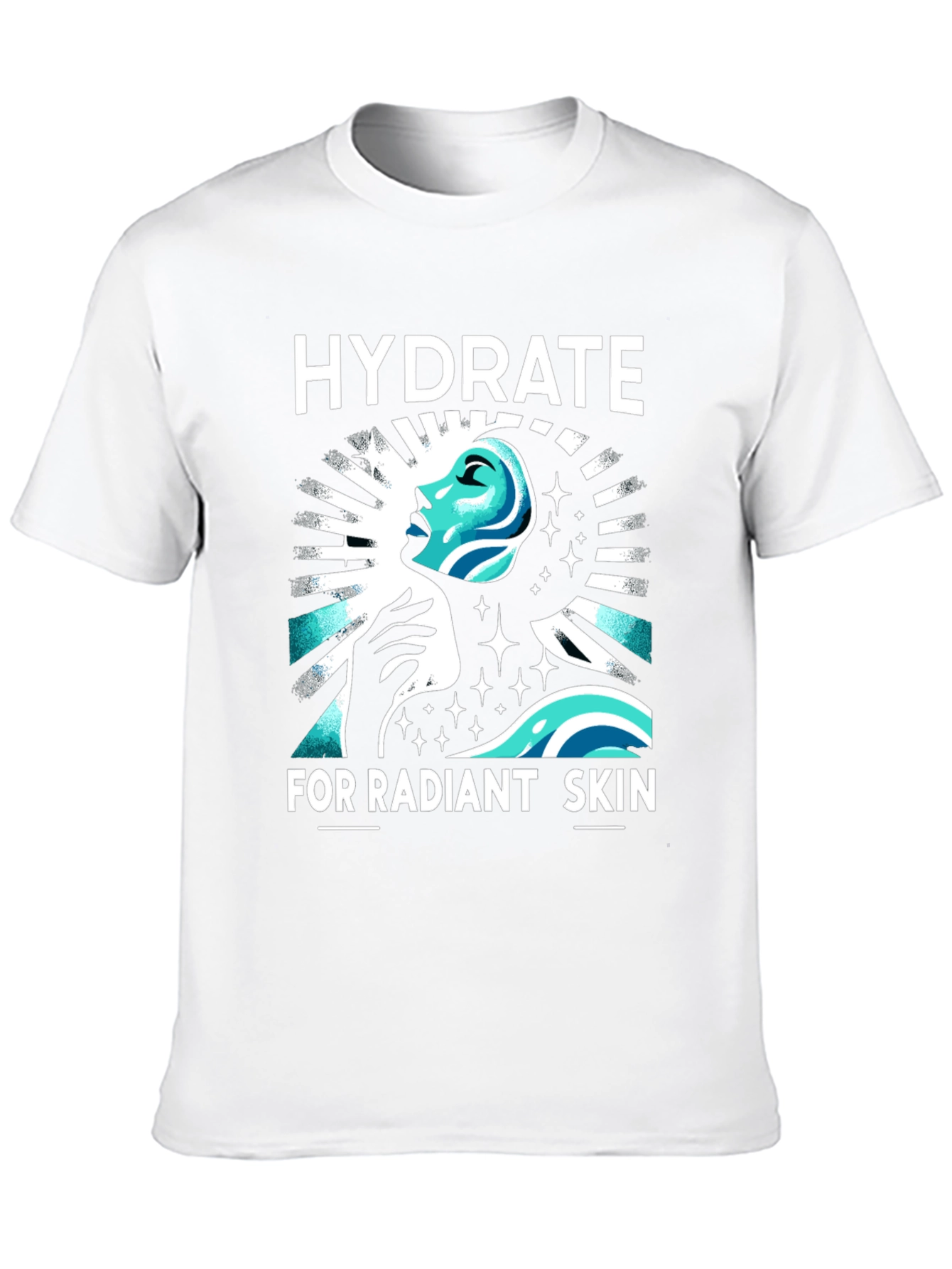 Hydrate for Radiant Skin Graphic T-Shirt