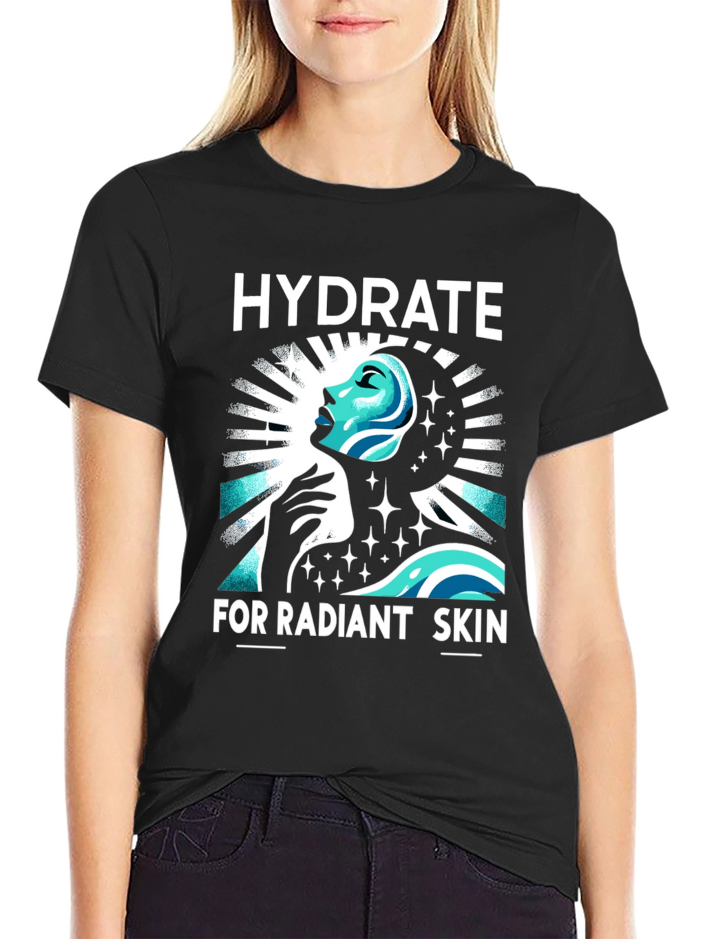 Hydrate for Radiant Skin Graphic T-Shirt