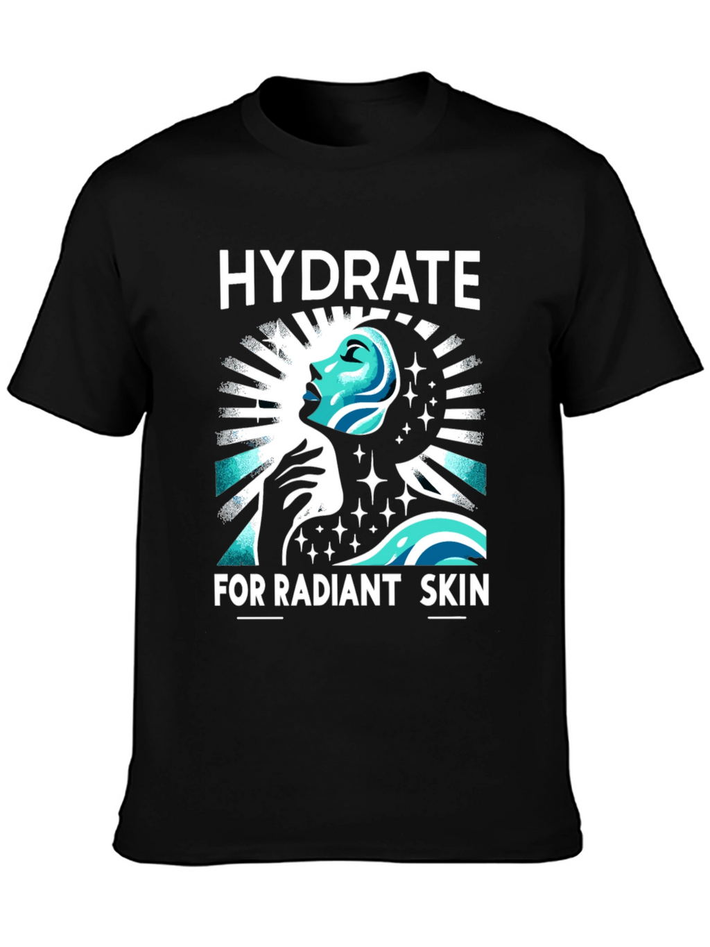 Hydrate for Radiant Skin Graphic T-Shirt