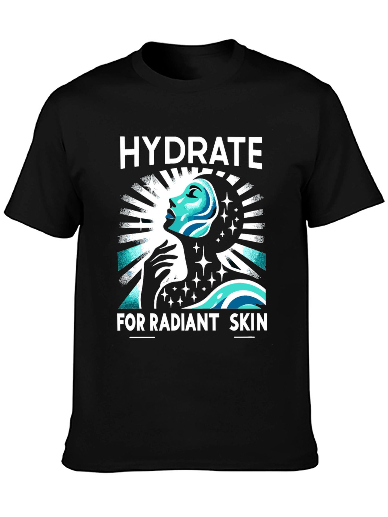 Hydrate for Radiant Skin Graphic T-Shirt