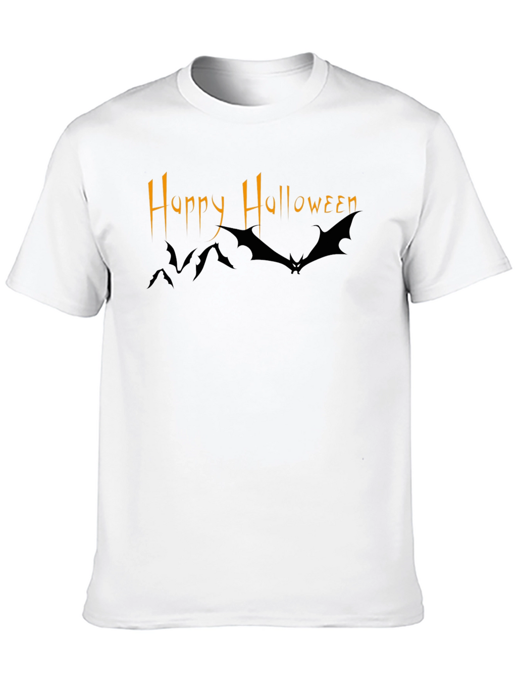 Happy Halloween Bat Graphic Tee