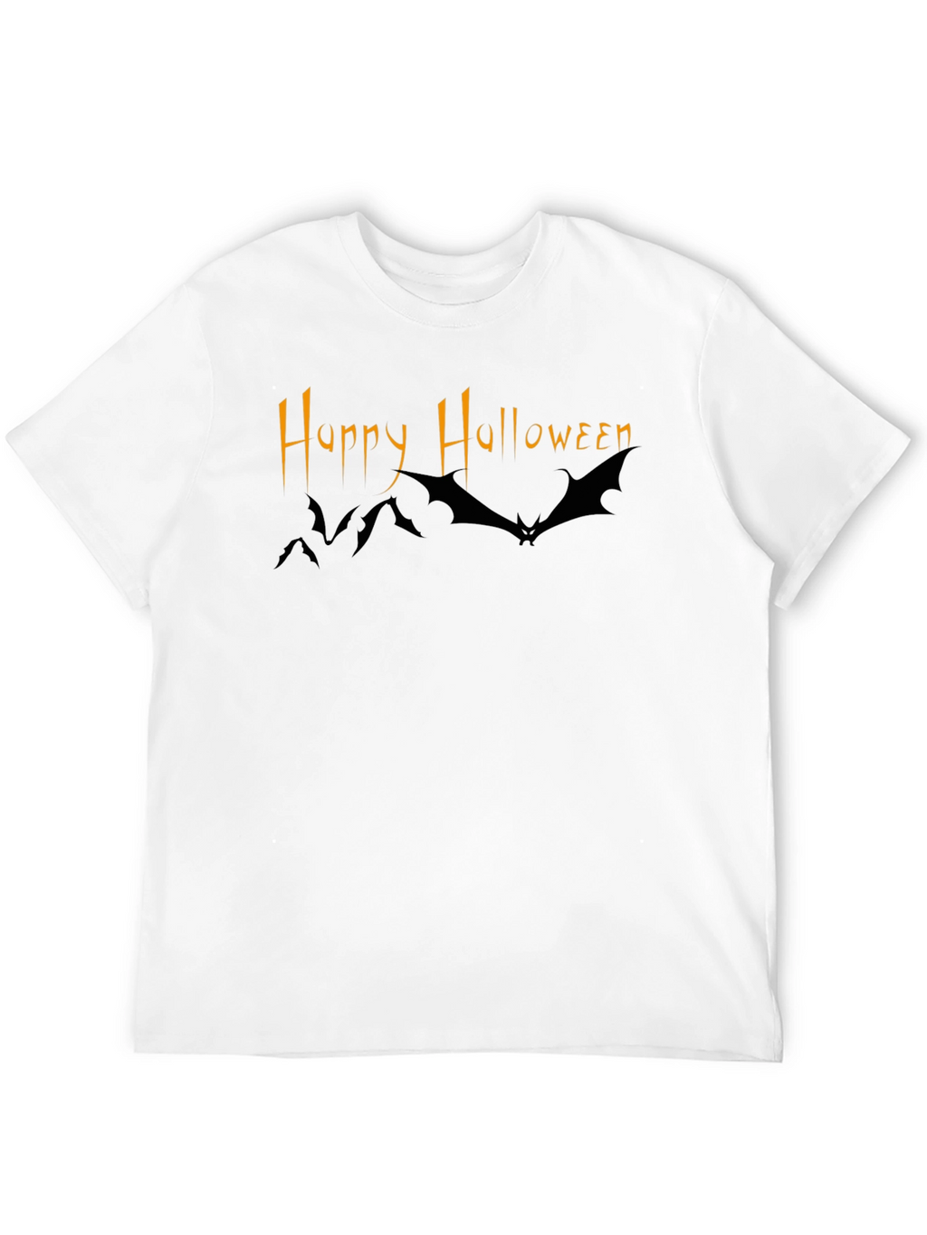 Happy Halloween Bat Graphic Tee