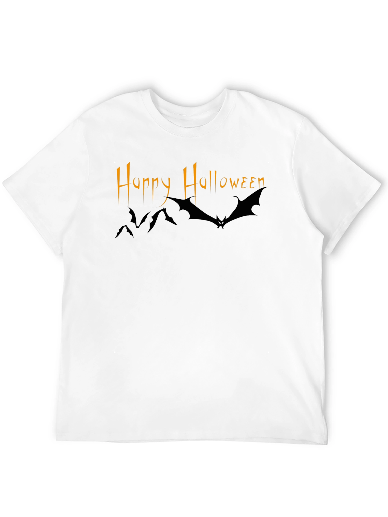 Happy Halloween Bat Graphic Tee