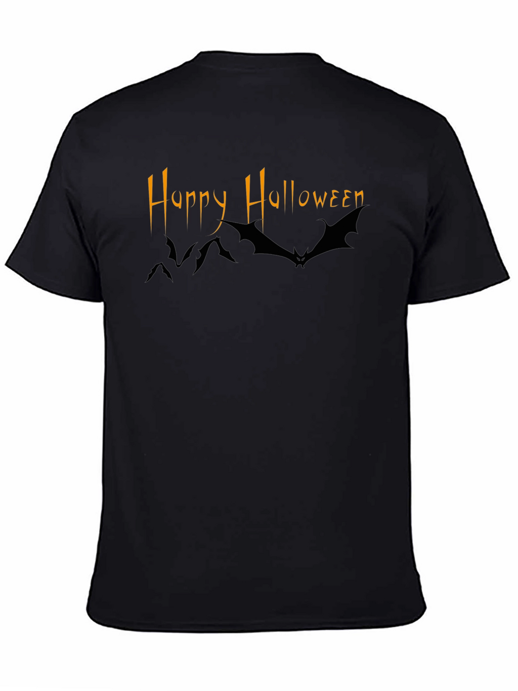 Happy Halloween Bat Graphic Tee