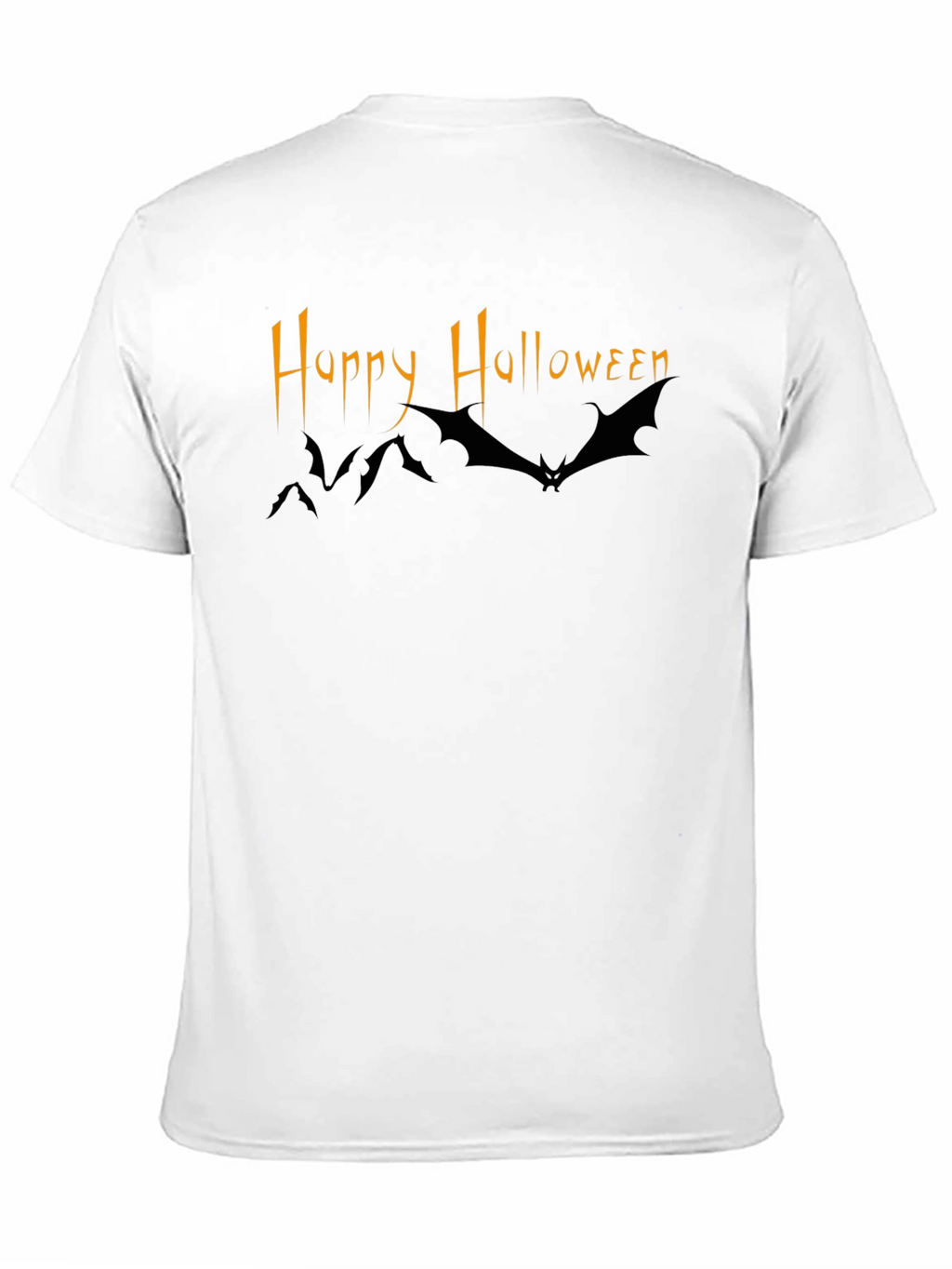Happy Halloween Bat Graphic Tee