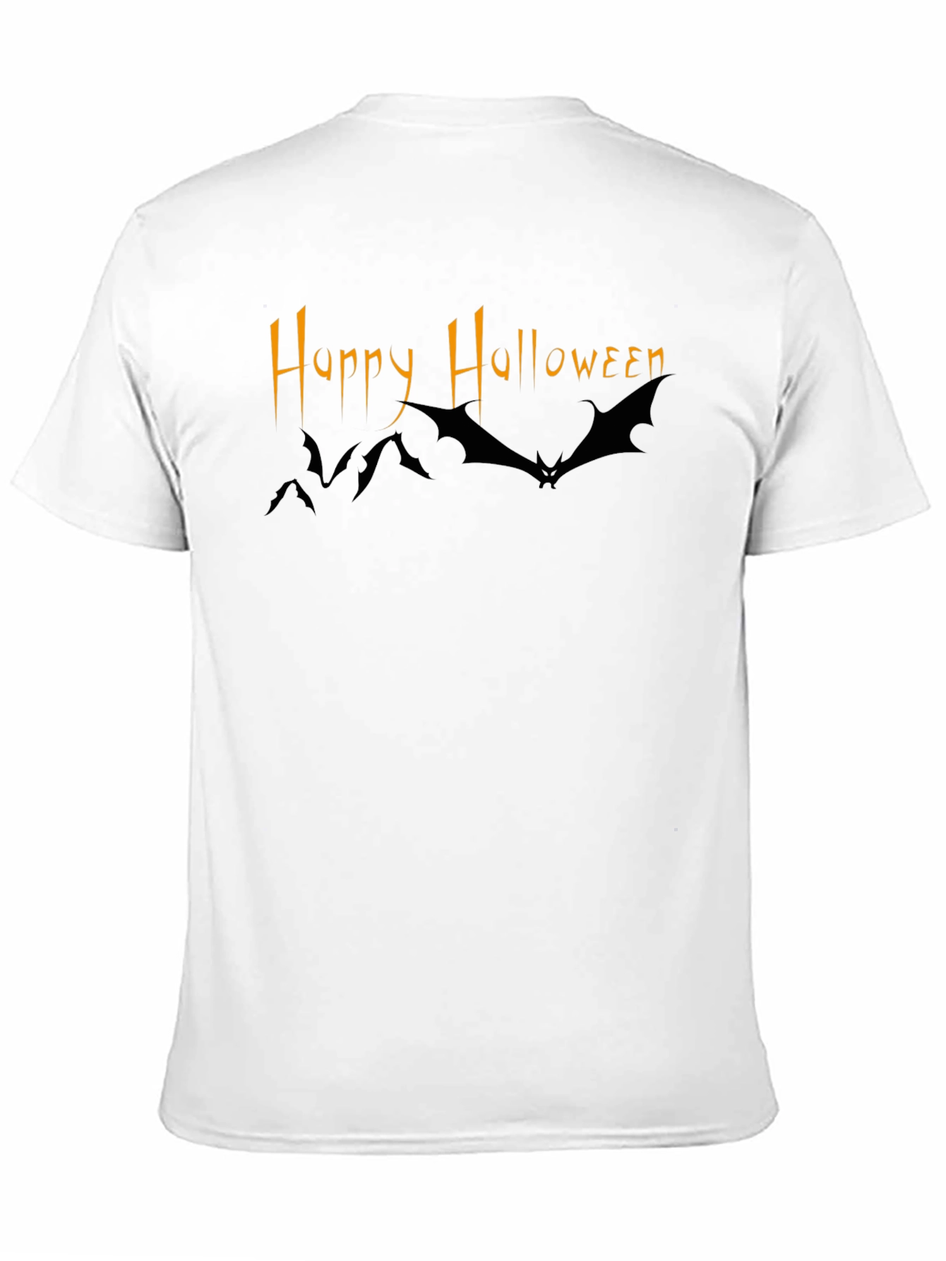 Happy Halloween Bat Graphic Tee
