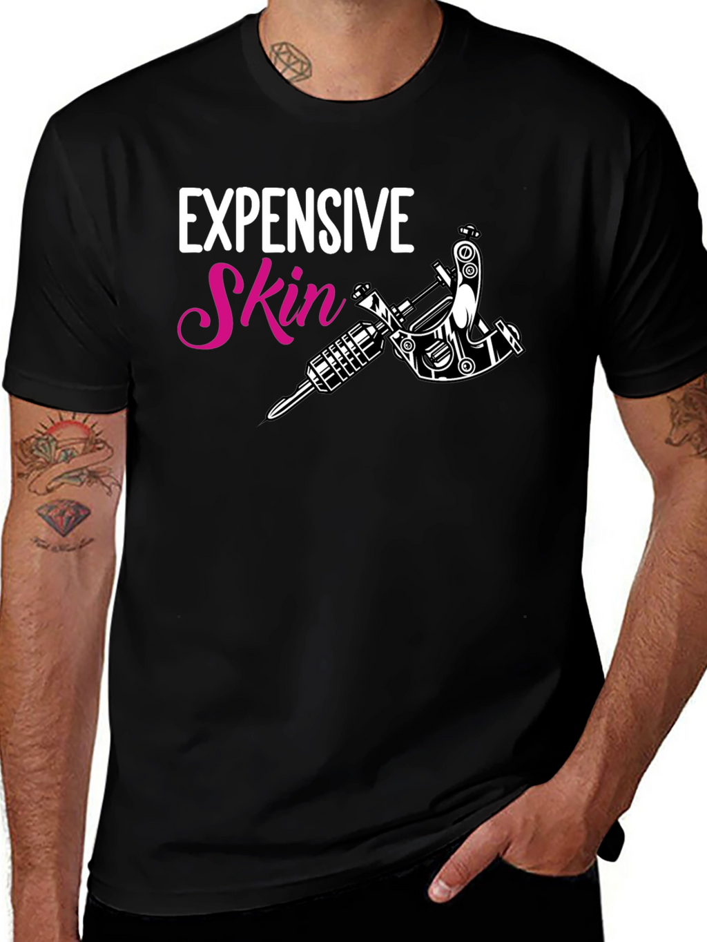 Expensive Skin Tattoo T-Shirt