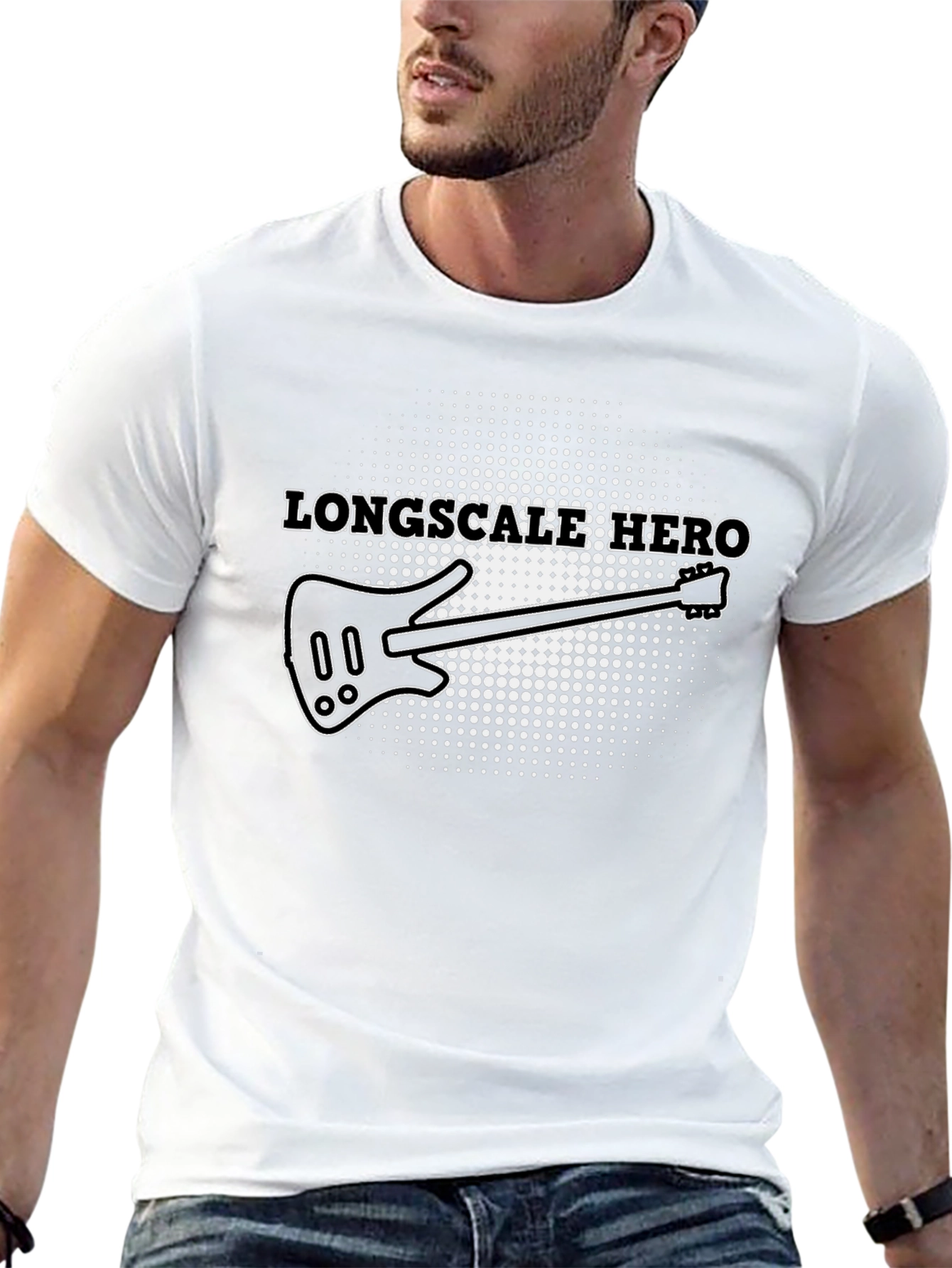 Longscale Hero Graphic Tee - Black