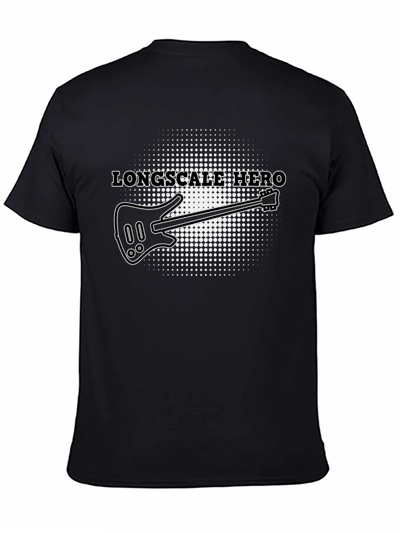 Longscale Hero Graphic Tee - Black