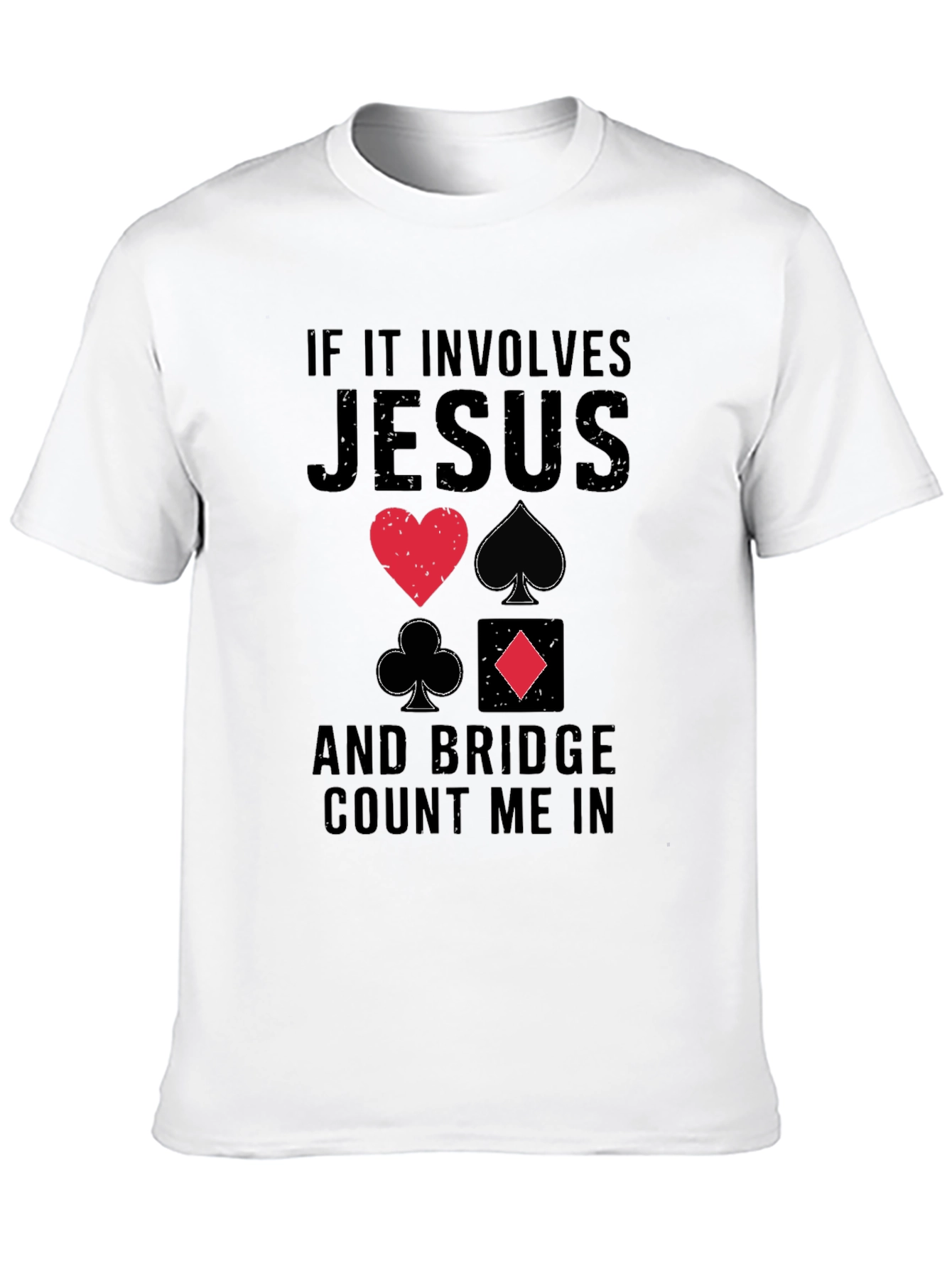 Jesus and Bridge Count Me In T-Shirt