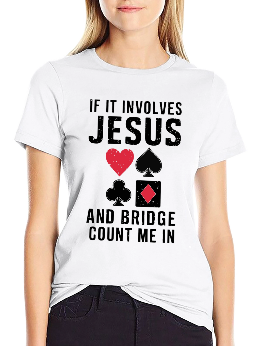 Jesus and Bridge Count Me In T-Shirt