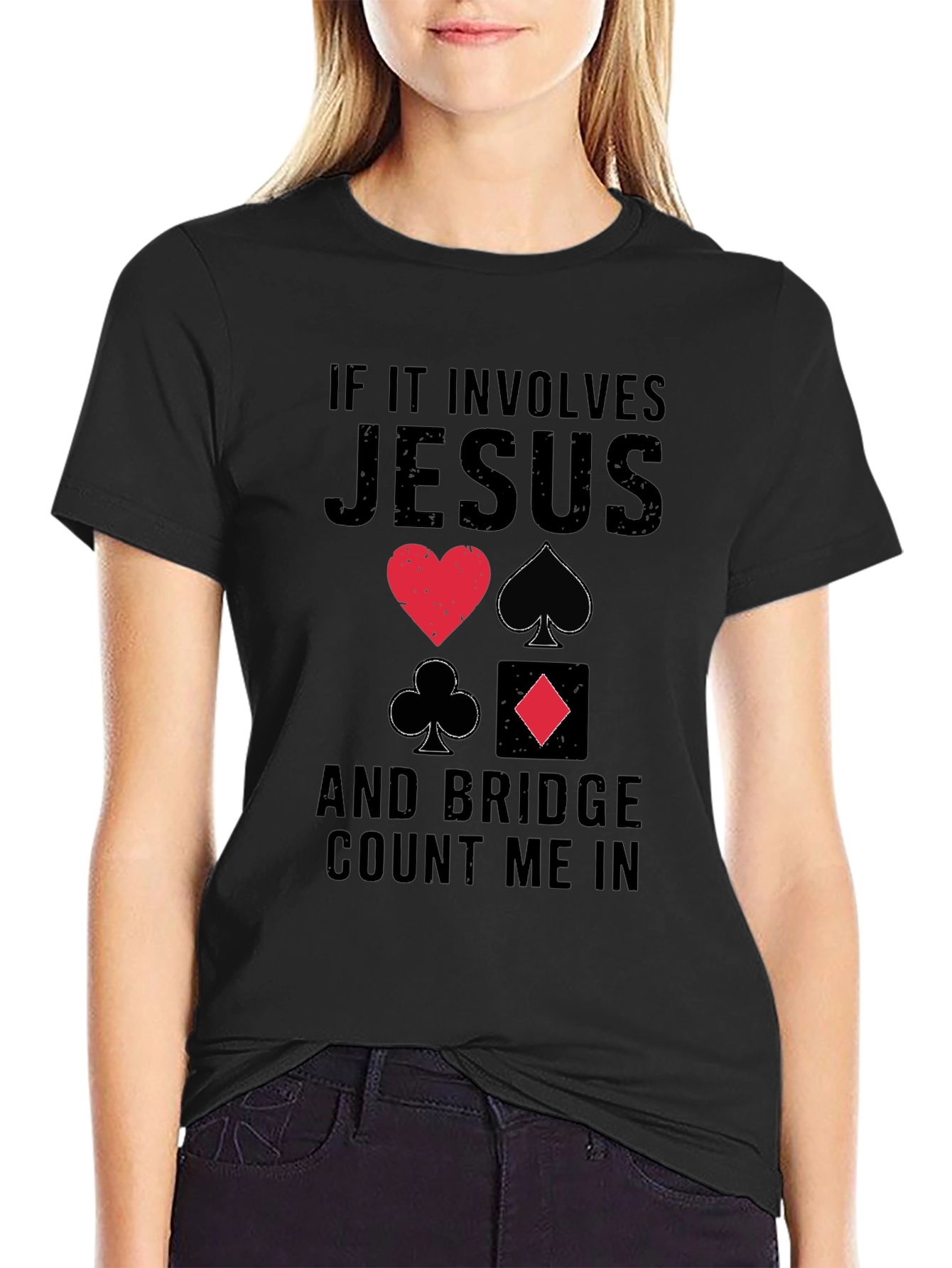 Jesus and Bridge Count Me In T-Shirt