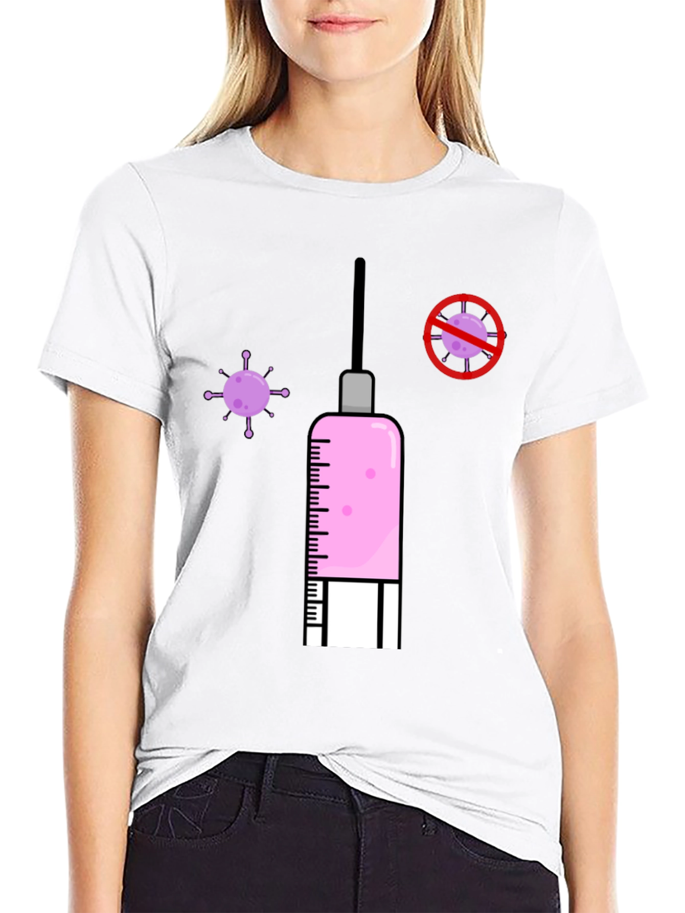 Vaccine T-Shirt - Anti-Virus Awareness
