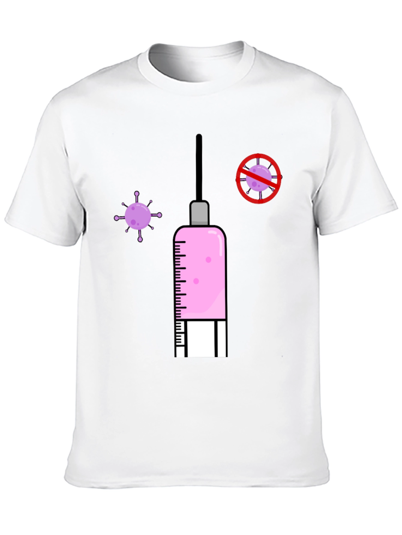 Vaccine T-Shirt - Anti-Virus Awareness