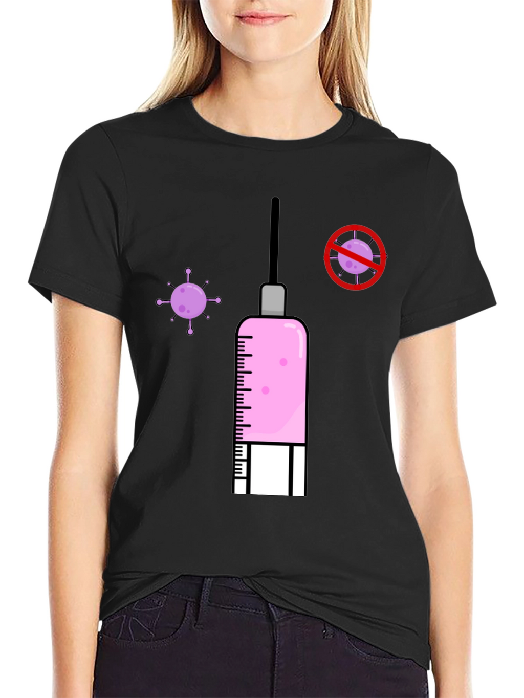 Vaccine T-Shirt - Anti-Virus Awareness