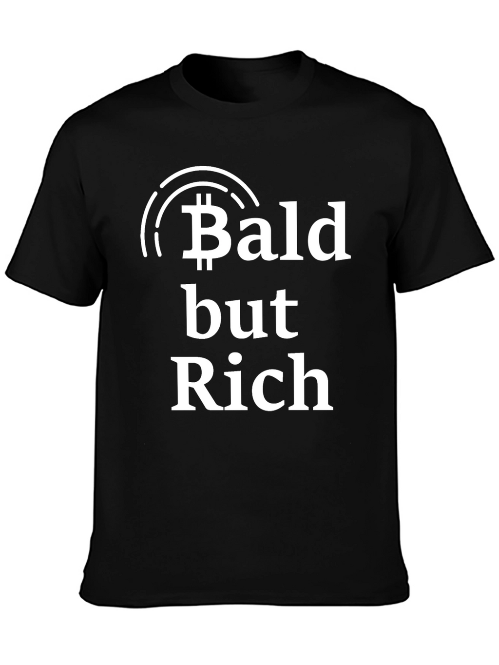 Bald but Rich Bitcoin T-Shirt