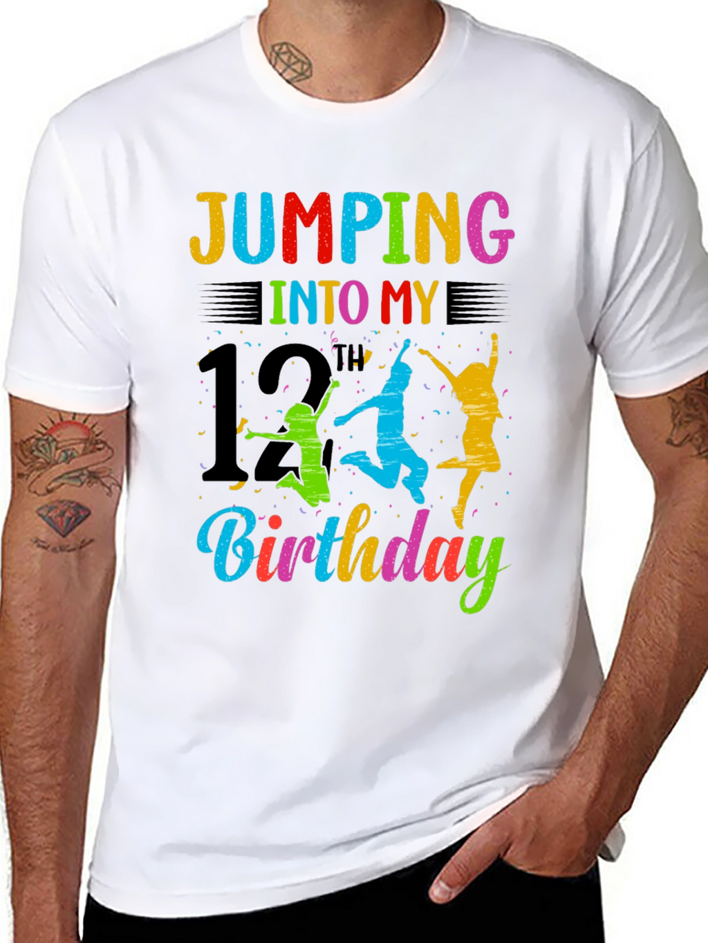 Jumping Into My 13th Birthday T-Shirt