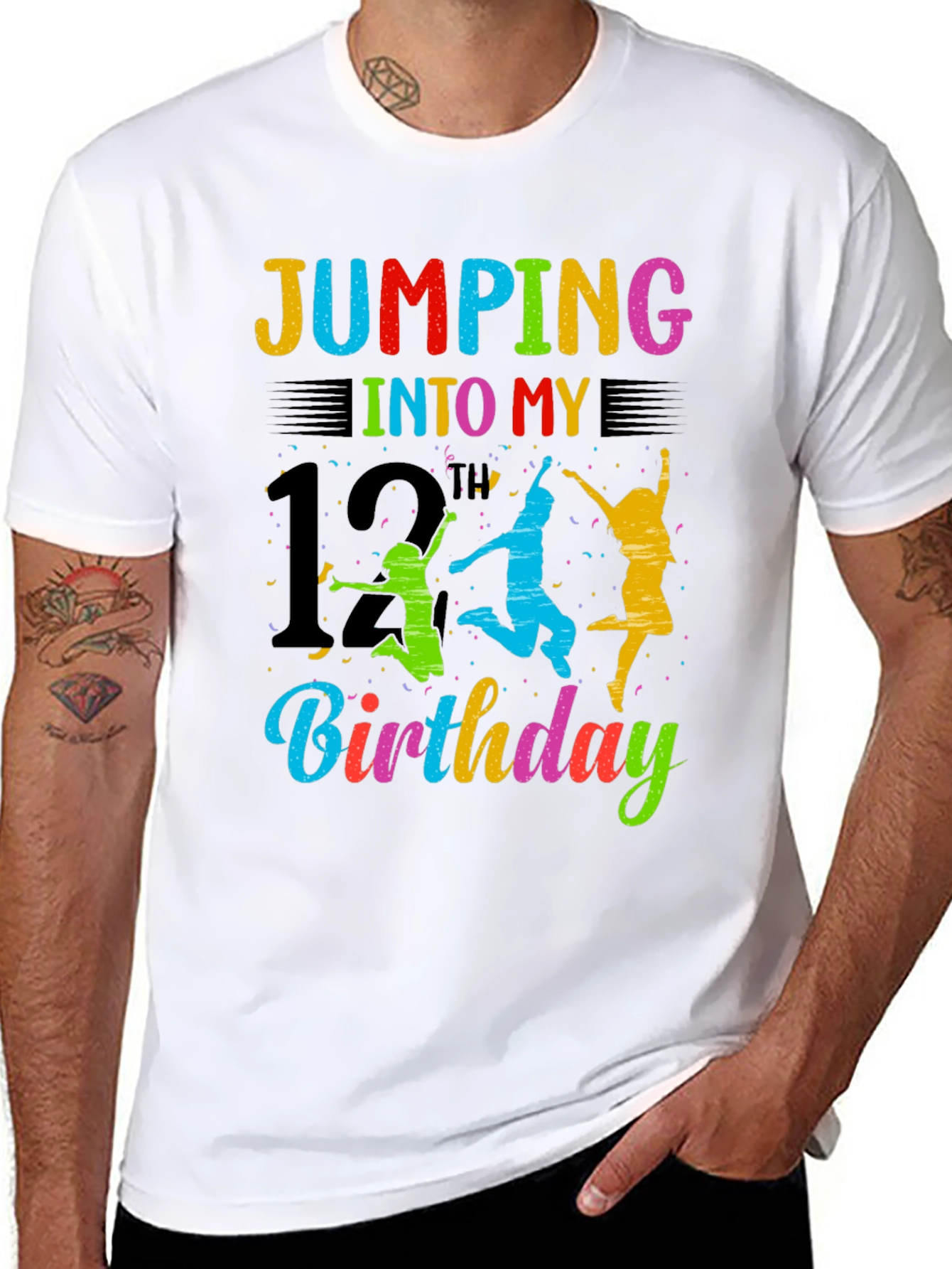 Jumping Into My 13th Birthday T-Shirt