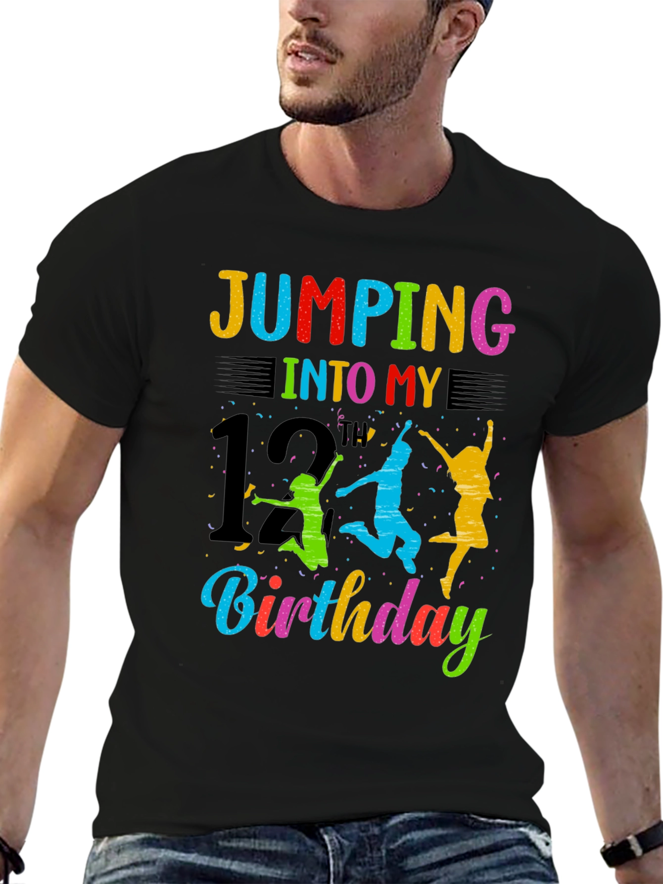 Jumping Into My 13th Birthday T-Shirt