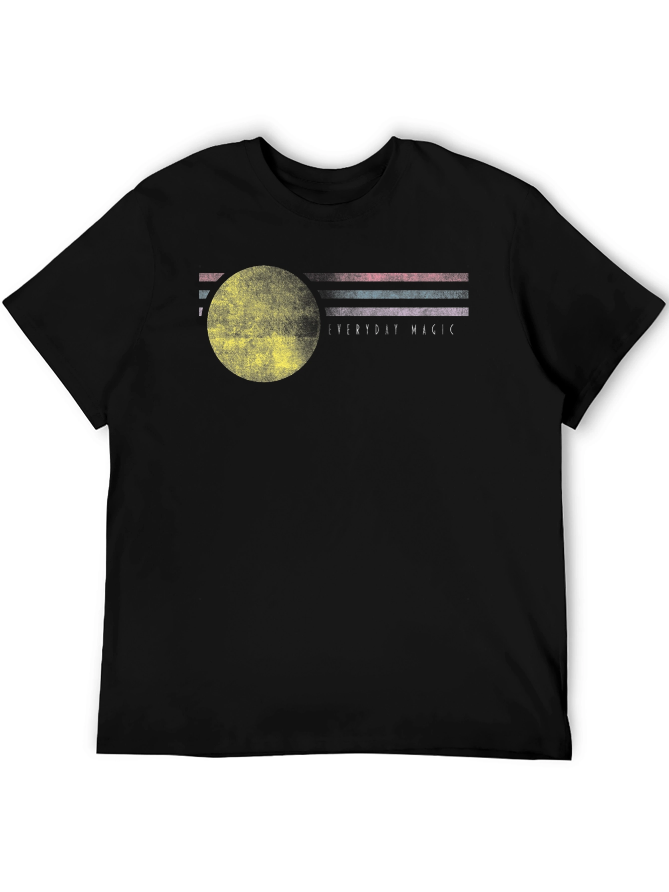 Everyday Magic Graphic Tee - Black Cotton Blend